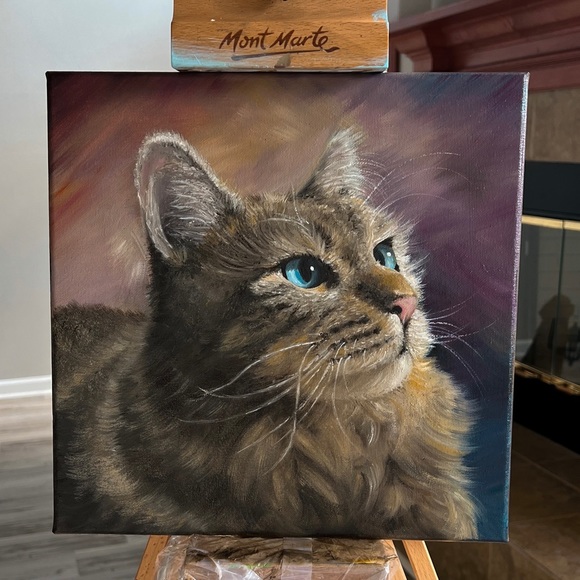 Commission Pet Portrait | Oil, Acrylic or Pencil - Picture 4 of 4